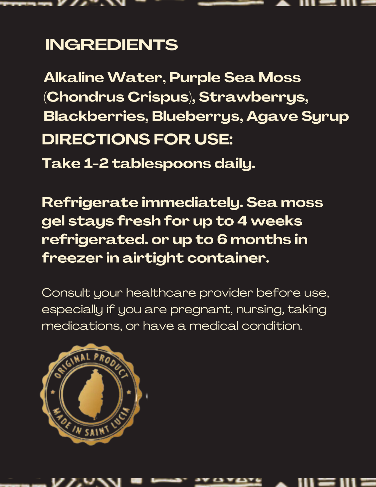 Berry Mix Sea Moss Gel