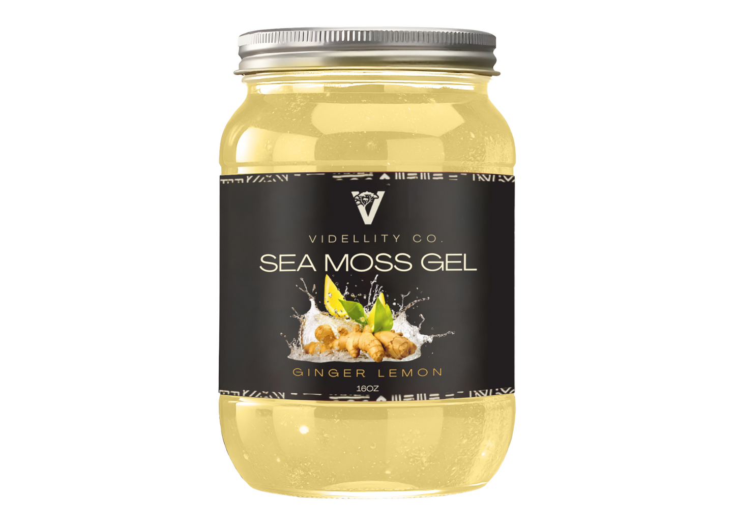 Ginger Lemon Sea Moss Gel