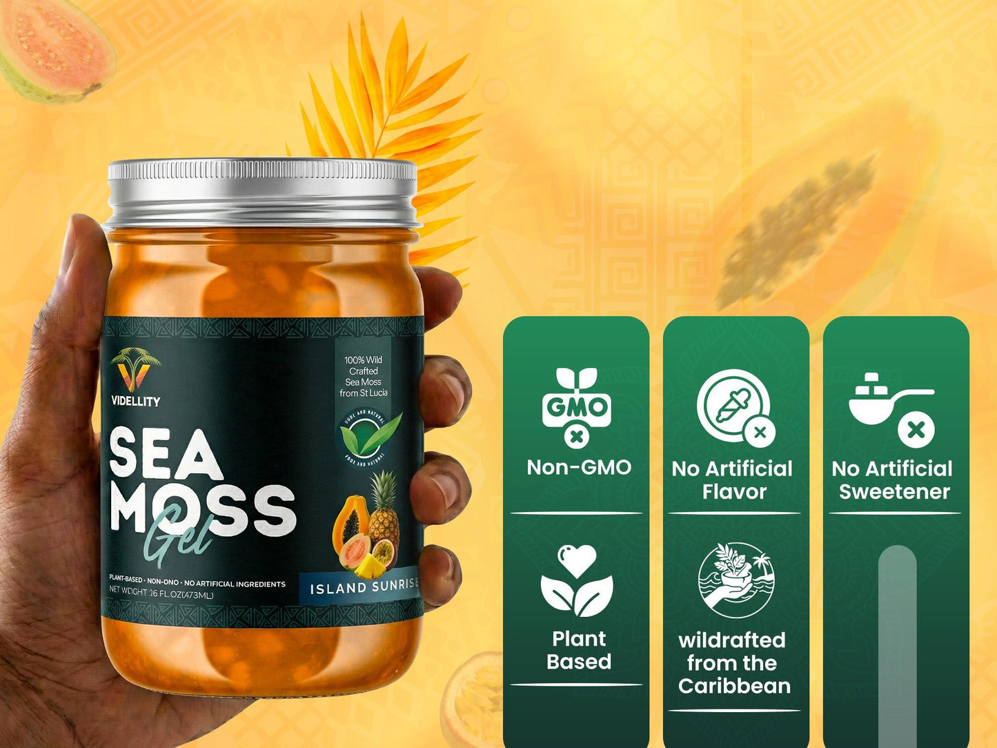 Island Sunrise Seamoss Gel
