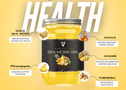 Turmeric Blend Sea Moss Gel