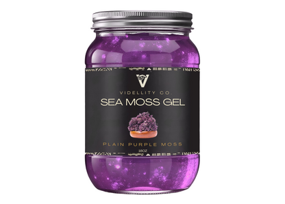 Plain Purple Sea Moss Gel