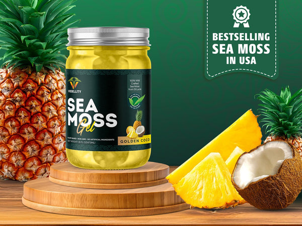 Golden Coco Seamoss Gel