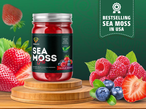 Triple Berry Seamoss Gel