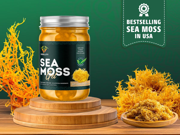 St Lucia Gold Seamoss Gel